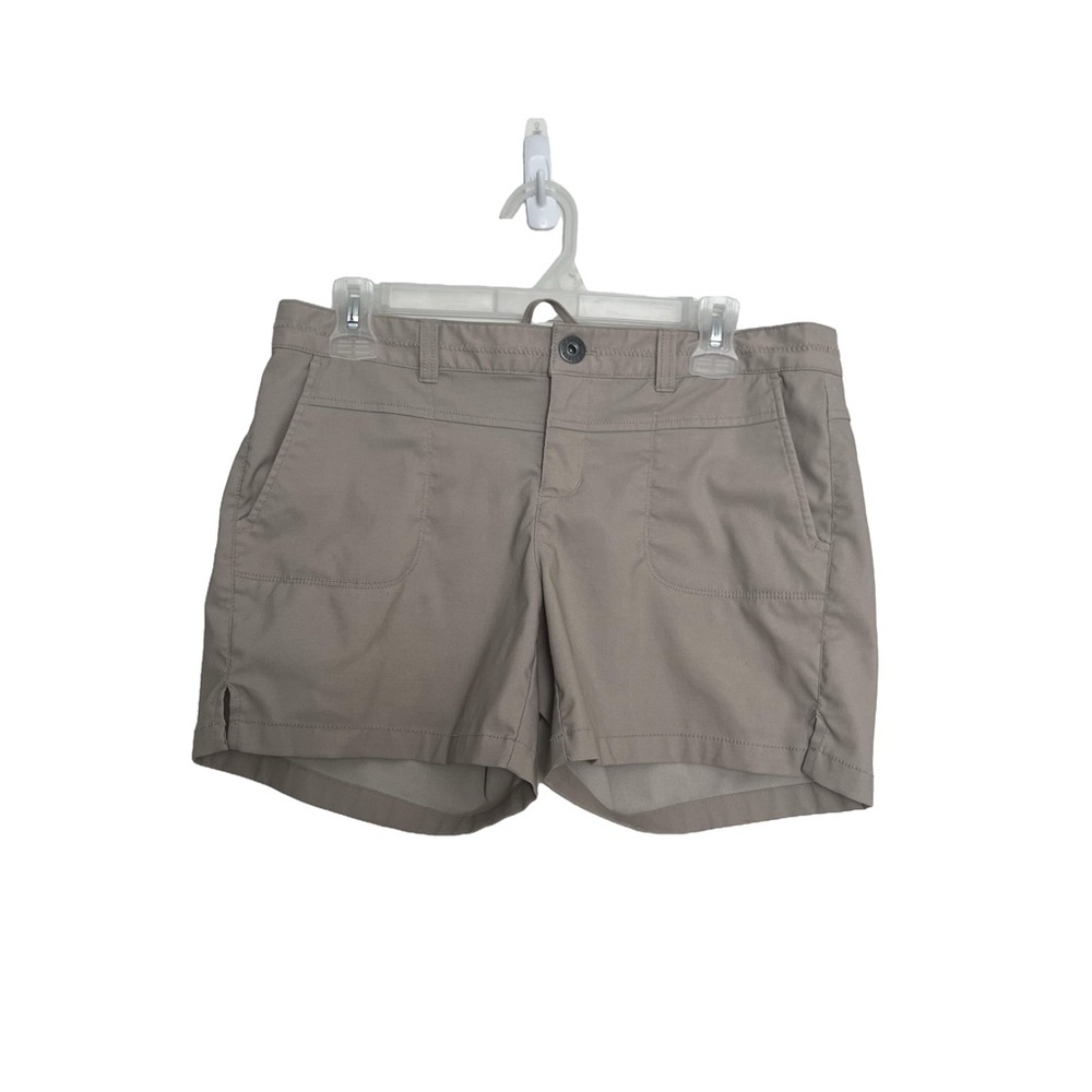 Athleta Tan Nylon Shorts Activewear Hiking Short Size: 8